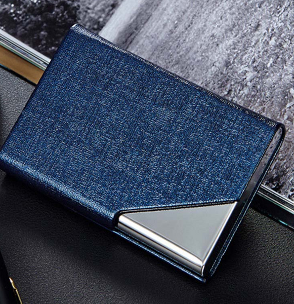 Blue RFID Wallet